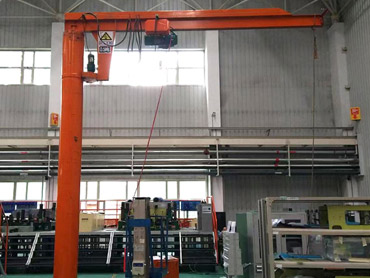 Crane de 5 toneladas elétrico rotativo cantilever