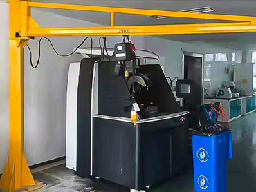 Tipo de coluna Crane elétrico de rotação jib