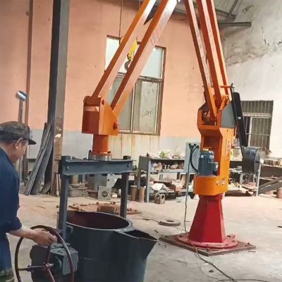Manipulador de fundição de rodas para fundição de metal