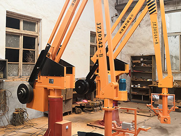 Cliente da Tailândia encomendou dois manipuladores de fundição