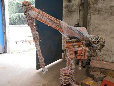 O manipulador encomendado pelo cliente no Brasil está pronto para entrega